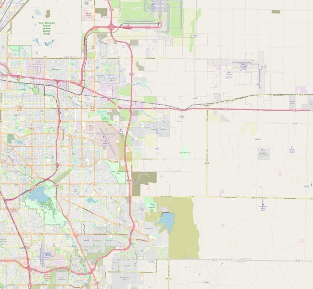 Map of Aurora, Colorado | Streets and neighborhoods