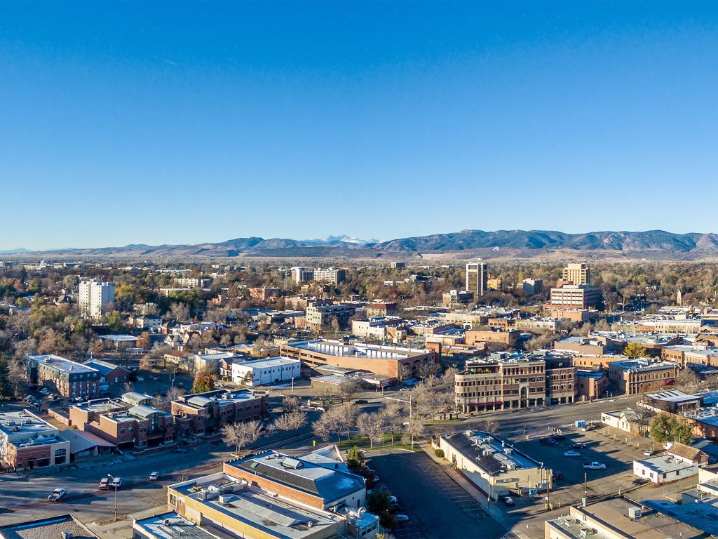 Fort Collins map