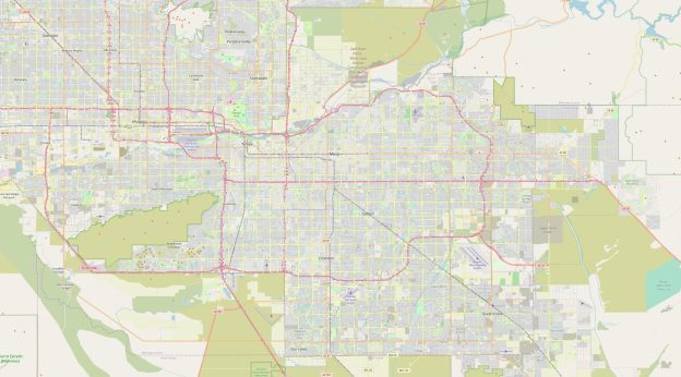 Map of Mesa, Arizona | Streets and neighborhoods