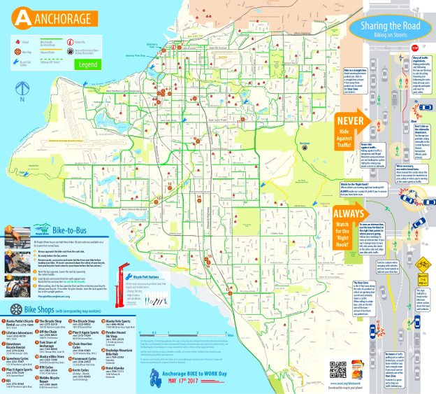 Map of Anchorage, Alaska | Streets and neighborhoods