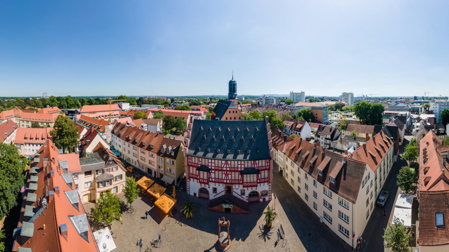 Map of Hanau, Germany | Streets and neighborhoods