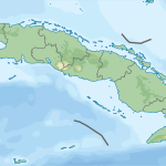 Topography Republic of Cuba